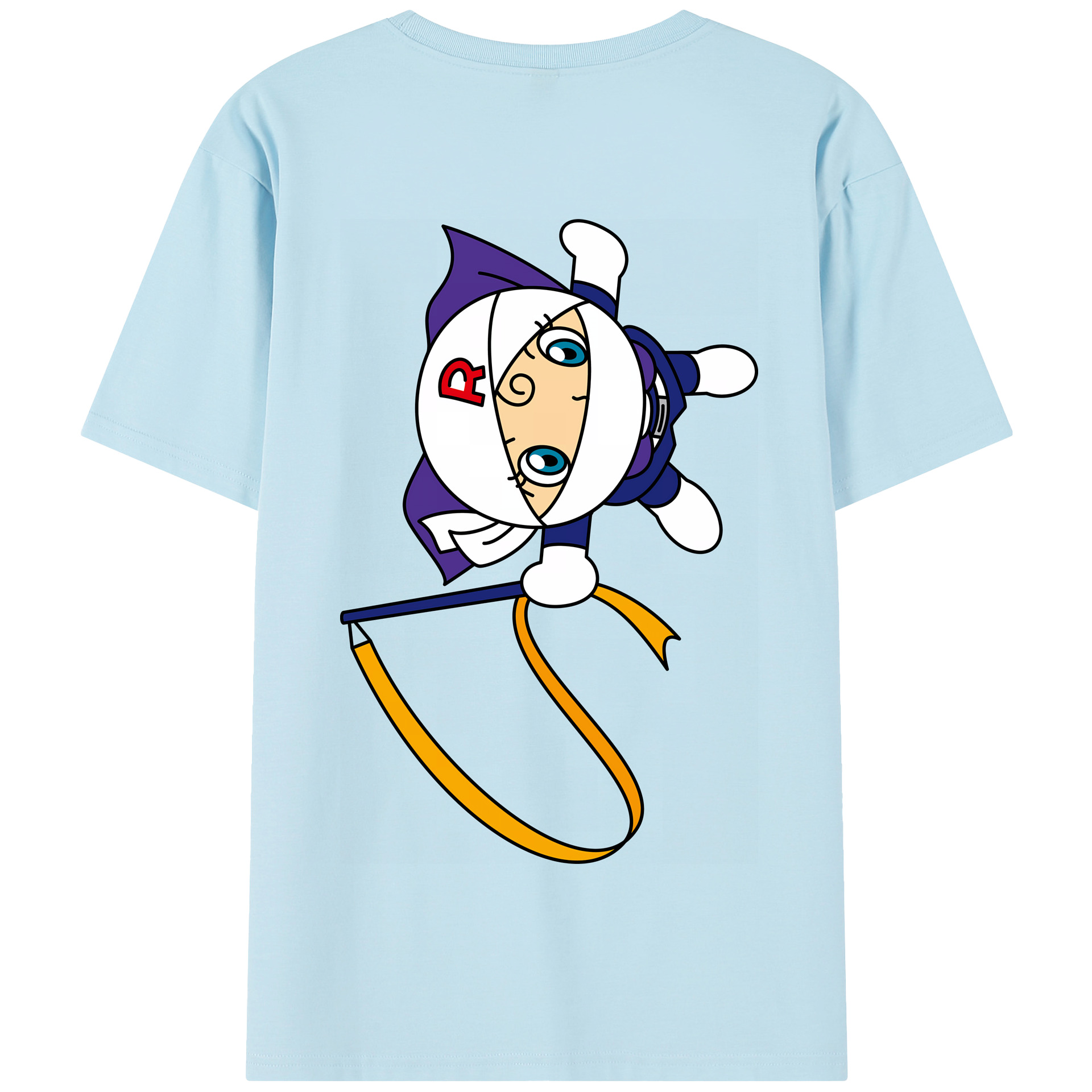 （画像用） アンパンマン Anpanman 綿100％半袖Tシャツ（背面プリント）